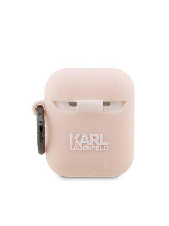KARL LAGERFELD KARL LAGERFELD Etui na słuchawki AirPods 1/2 Różowy