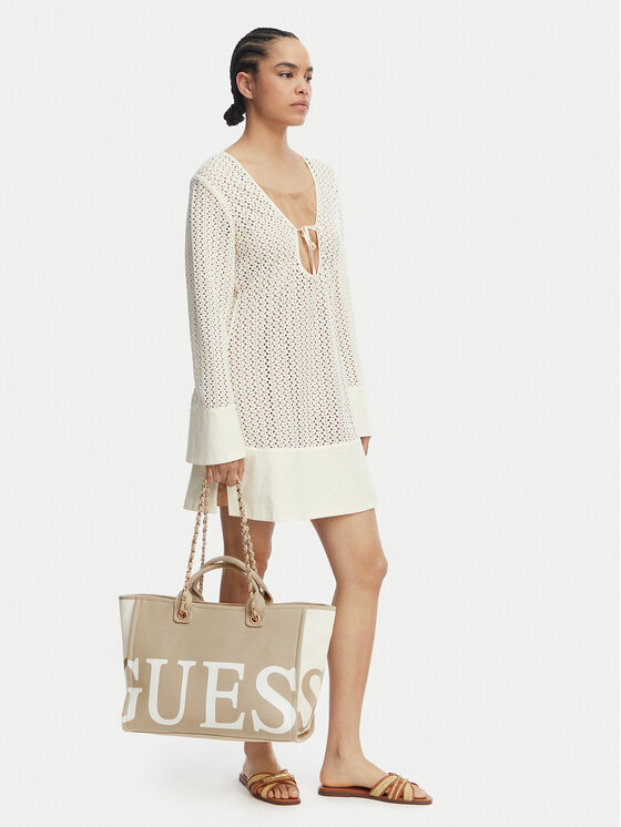 Guess Torebka E6GZ03 WP750 Beżowy jasny