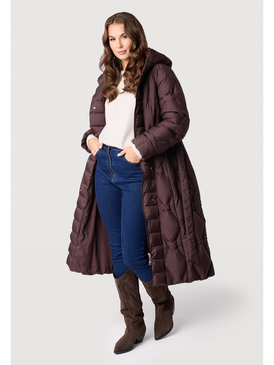 QUIOSQUE QUIOSQUE Zimné bundy QUIOSQUE 9VD003106 Hnedá Regular Fit