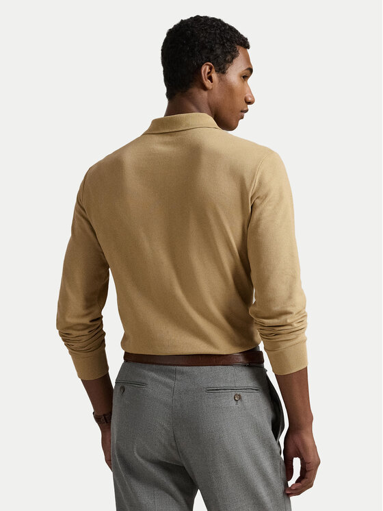 Polo Ralph Lauren Polo Ralph Lauren Polokošile 710680790123 Béžová Custom Slim Fit
