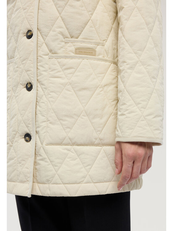 Trussardi Trussardi Kurtka puchowa F348A000454N002 Beżowy Regular Fit