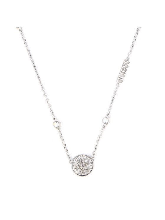 Guess Guess Naszyjnik Dreaming Guess JUBN03 124JW Srebrny