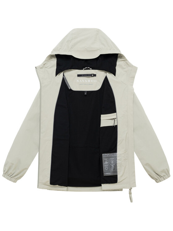 Navahoo Navahoo Kurtka przejściowa Donnerwetter Szary Regular Fit