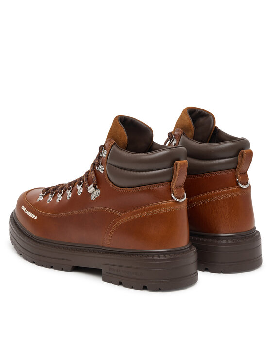 KARL LAGERFELD KARL LAGERFELD Черевики Miles KL10246 Коричневий
