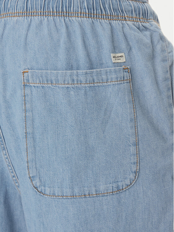 Jack&Jones Jack&Jones Hlače iz tkanine Bill 12270255 Modra Relaxed Fit