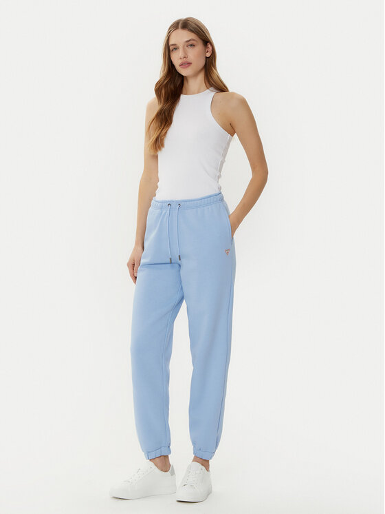 Guess Jeans Guess Jeans Pantaloni trening W4YB33 KC811 Albastru Regular Fit