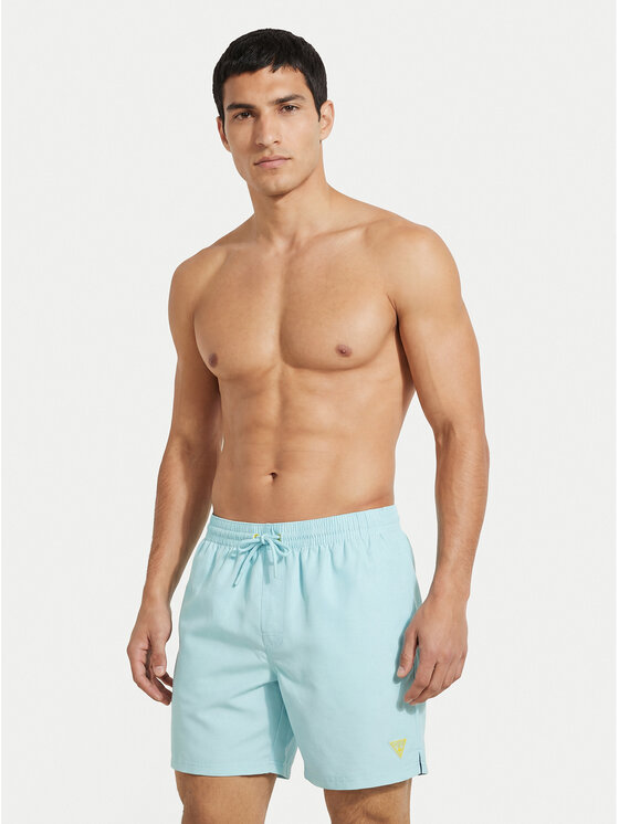 Guess Guess Badeshorts F6GT24 WG282 MEDIUM Blau Regular Fit