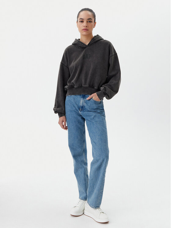 Gap Gap Μπλούζα 841725-03 Μαύρο Regular Fit