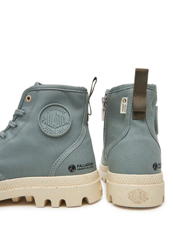 Palladium Palladium Planinarske cipele Pampa Hi Zip Organic 79101-083-M Siva
