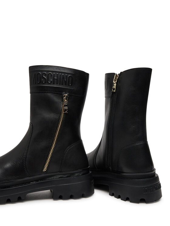 LOVE MOSCHINO LOVE MOSCHINO Škornji JA24245G0LIA0000 Črna