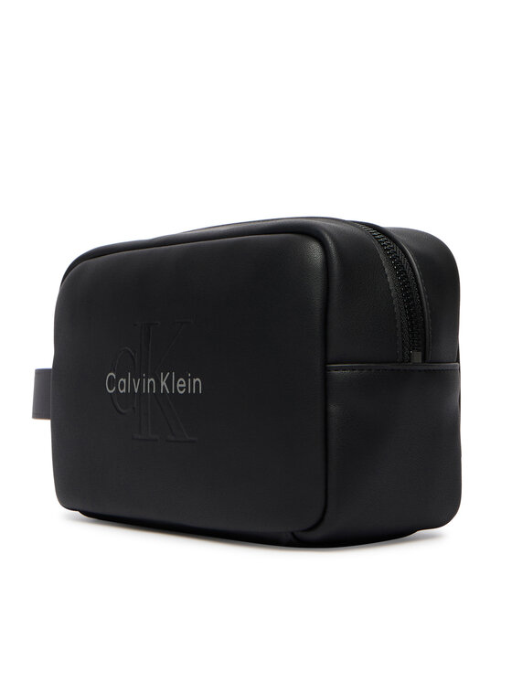 Calvin Klein Calvin Klein Kosmetický kufřík Bold Dopp Kit LV04D1238G Černá
