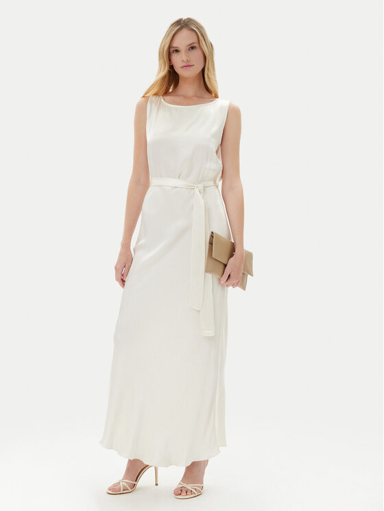 ViCOLO ViCOLO Večernja haljina TD0766 Krem Regular Fit