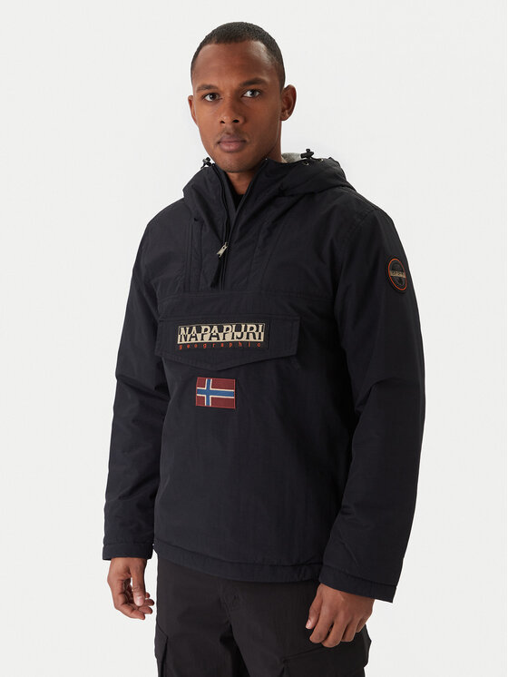 Napapijri Napapijri Bunda anorak Rainforest Winter 3 NP0A4GMC Černá Regular Fit