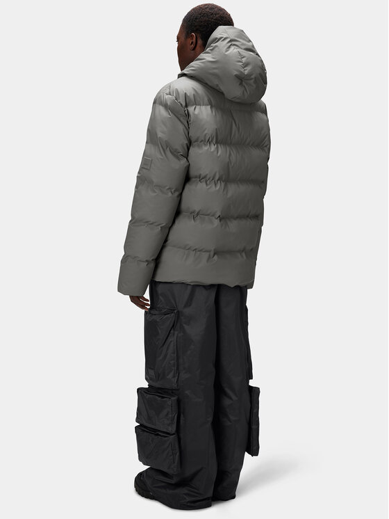 Rains Rains Geacă de iarnă 15120 Gri Regular Fit
