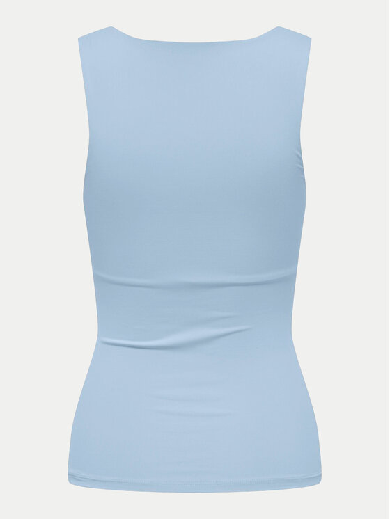 ONLY ONLY Top Lea 15278090 Błękitny Regular Fit