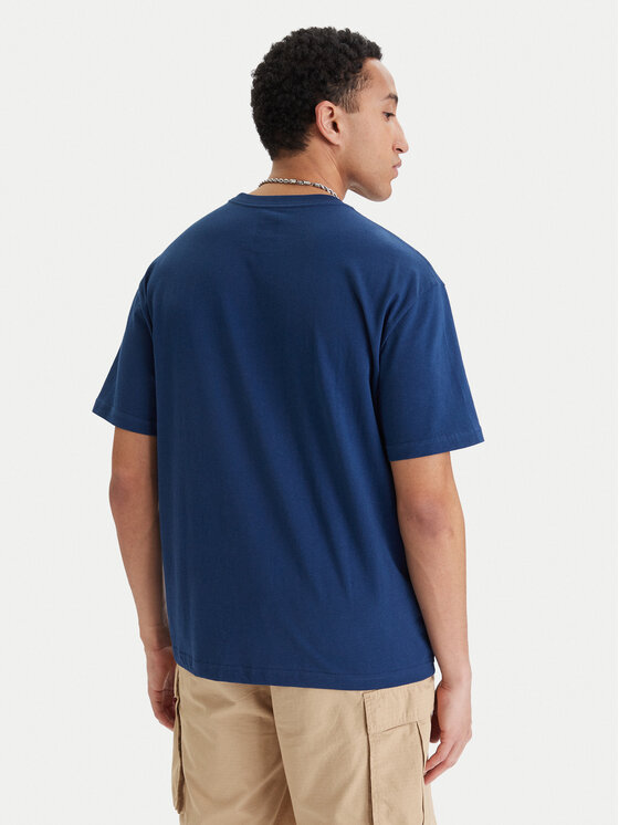 DC Shoes DC Shoes Tričko Blurry Years EDYZT04363 Tmavomodrá Regular Fit