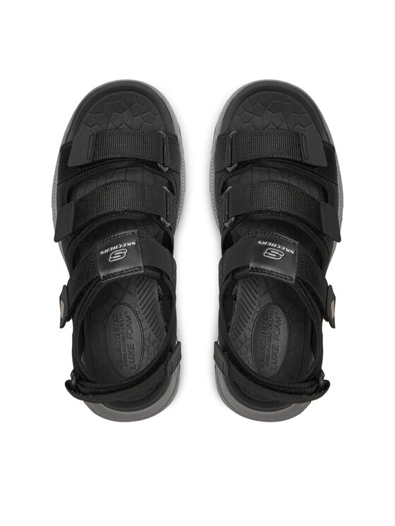 Skechers Skechers Szandál Atlan-Bodie 210444/BLK Fekete