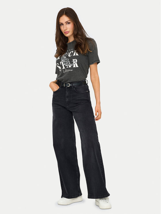 ONLY ONLY T-shirt Lucy 15346786 Siva Regular Fit