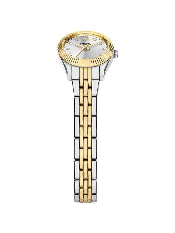 Fossil Fossil Zegarek ES5473 Srebrny