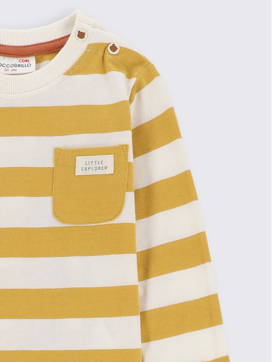 Coccodrillo Coccodrillo Särkpluus ZC2143101TRN Kollane Regular Fit