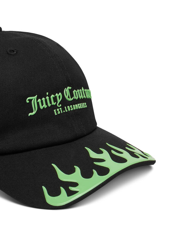 Juicy Couture Juicy Couture Kapa s šiltom Flame JCAWH125714 Črna