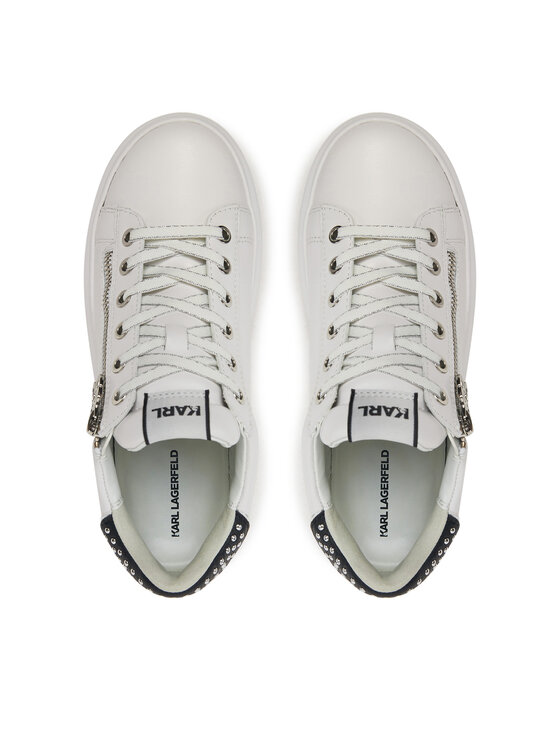 KARL LAGERFELD KARL LAGERFELD Sneakersy Ankapri KL63527 Biały