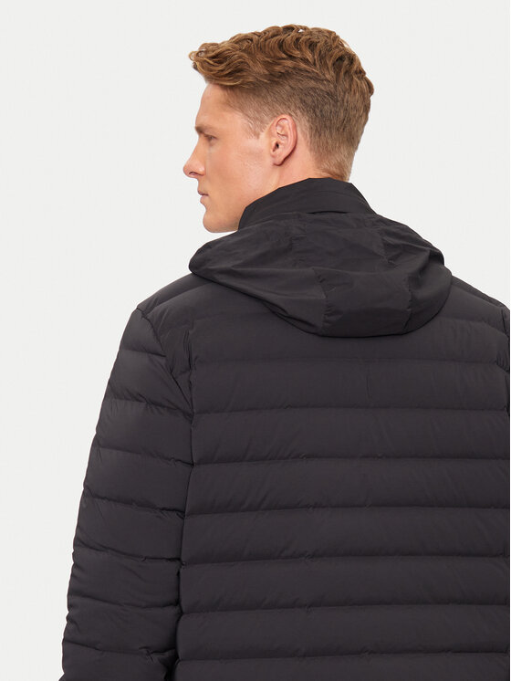 EA7 Emporio Armani EA7 Emporio Armani Vatovaná bunda 6DPK12 PNHAZ 1200 Černá Regular Fit