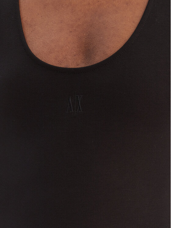 Armani Exchange Armani Exchange Sukienka codzienna XW000820 AF13729 UC001 Czarny Slim Fit