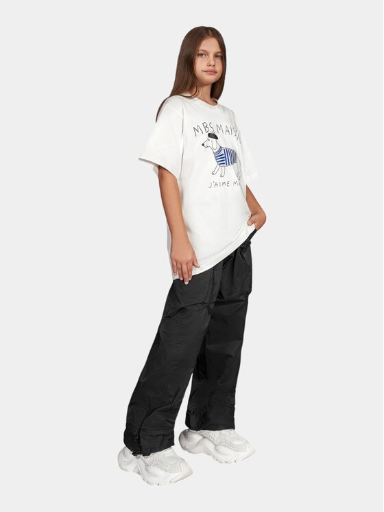 MADE BY SOCIETY MADE BY SOCIETY T-Shirt Gaston - T38007 Biały Basic Fit