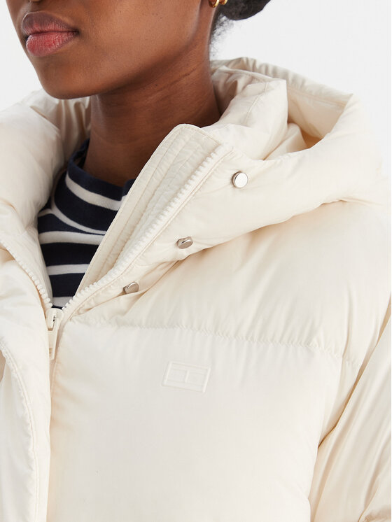 Tommy Hilfiger Tommy Hilfiger Μπουφάν πουπουλένιο Modern WW0WW46535 Εκρού Regular Fit