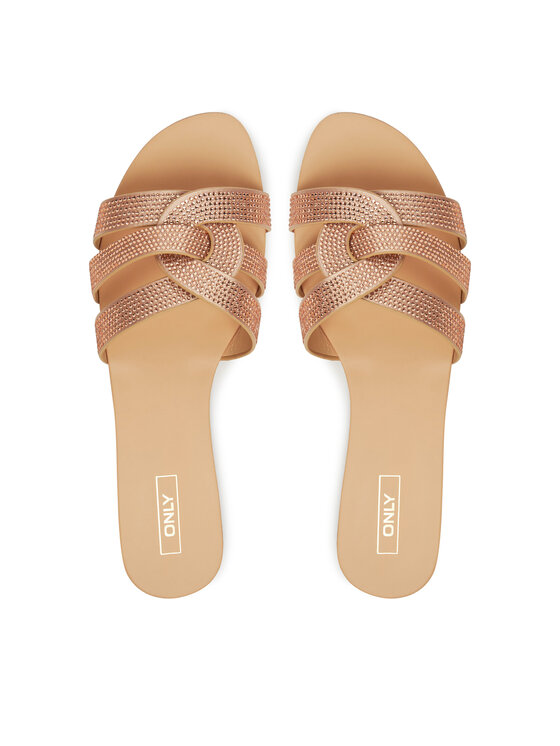 ONLY Shoes ONLY Shoes Nazouváky 15340950 Růžové zlato