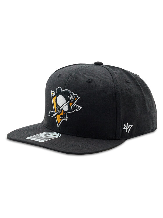 Șapcă 47 Brand NHL Pittsburgh Penguins No Shot '47 CAPTAIN H-NSHOT15WBP-BK Negru