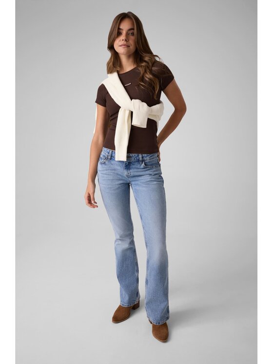Guess Guess Top 184158 Hnědá Classic Fit