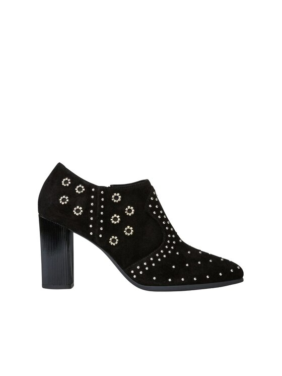 Geox Geox Polokozačky D94EEB 00023 Černá