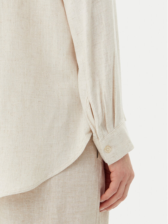 ONLY ONLY Marškiniai Siesta 15347208 Smėlio Oversize