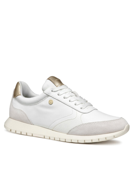 Geox Geox Сникърси D Sukie 2.0 D55YPC 08520 C1352 Бял