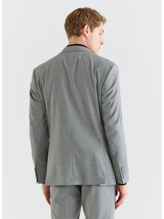 Pako Lorente Pako Lorente Marynarka P23SF-3G-011 Szary Slim Fit