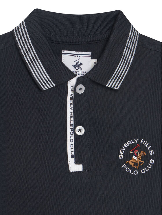 Beverly Hills Polo Club Beverly Hills Polo Club Polo P-SS26B-P424108 Tamnoplava Regular Fit