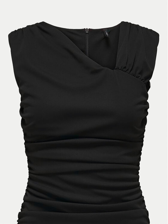 ONLY ONLY Koktel haljina Fox 15333775 Crna Slim Fit