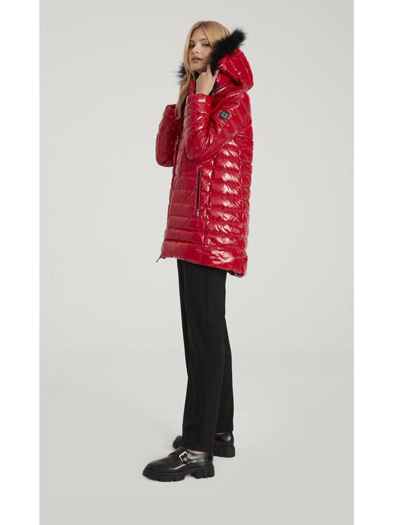 Tiffi Tiffi Kurtka puchowa ST. ANTON Czerwony Flared Leg