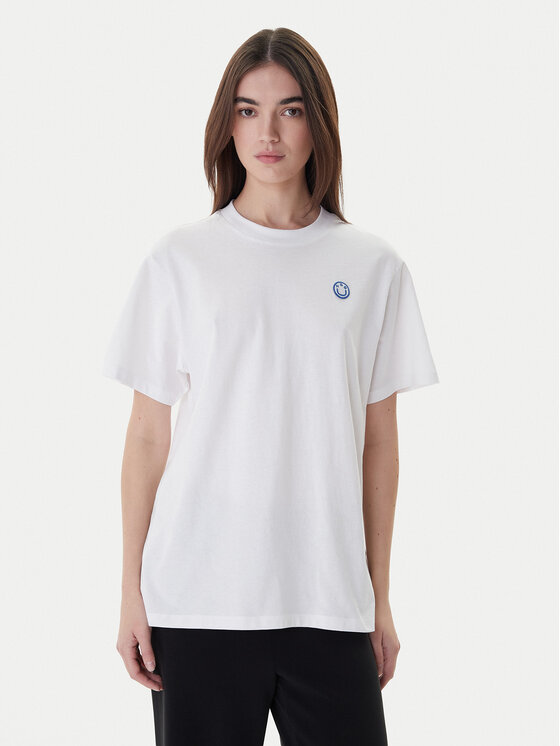 HUGO HUGO T-Shirt Vintage 50518139 Bílá Relaxed Fit