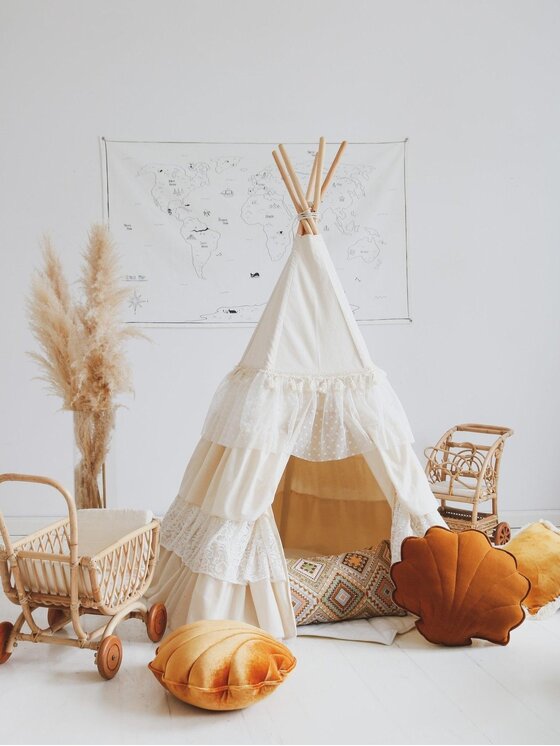 Moi Mili Moi Mili Tipi Shabby chic Różowy
