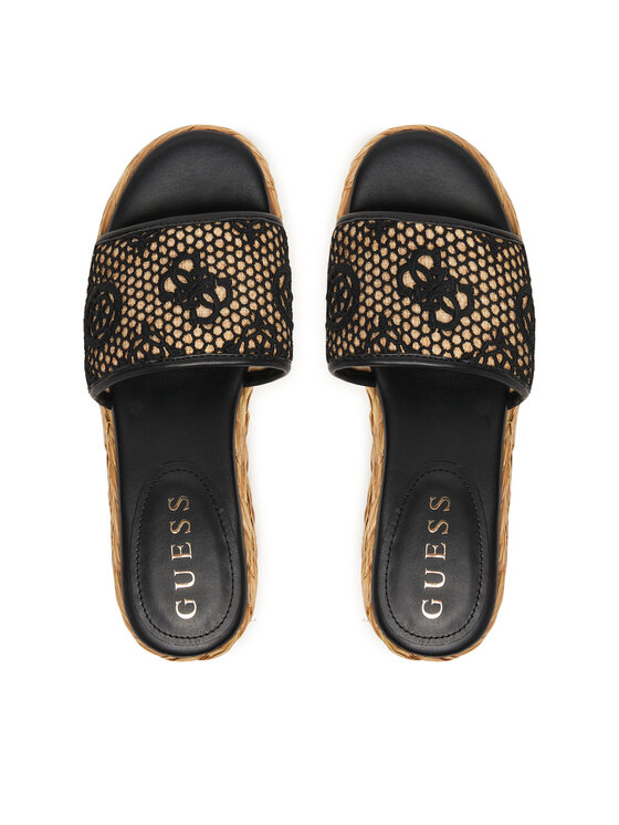 Guess Guess Espadrile FLJBIA FAL04 Negru