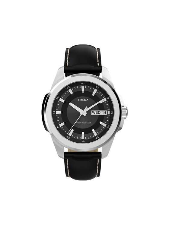 Timex Timex Hodinky Essex TW2Y20600 Čierna