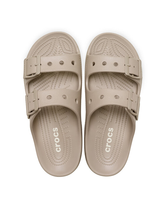 Crocs Crocs Παντόφλες Saturday Sandal W 213586 Μπεζ
