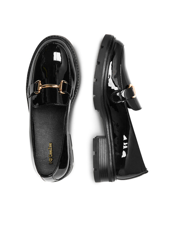 DeeZee DeeZee Loafersy FLORENCE HY60116-3 Czarny