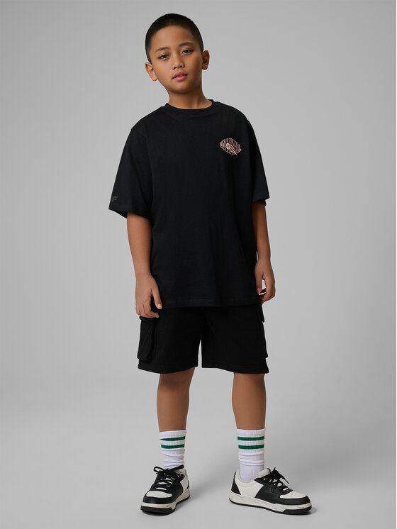 4F 4F Szorty sportowe COMMUNITY SPORTS Czarny Regular Fit
