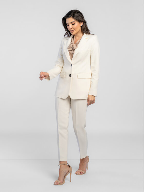 Salme Salme Oblek Martyna Béžová Regular Fit