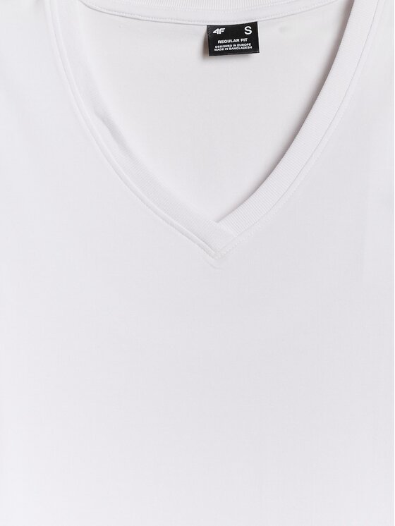 4F 4F T-Shirt NOS Biały Regular Fit