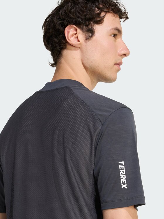 adidas adidas Koszulka techniczna Terrex Xperior CLIMACOOL Szary Regular Fit